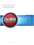 User`s Manual >>> - Drake Support