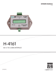 H-4161 User Manual
