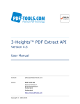 3-Heights™ PDF Extract API, User Manual