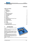 IC5000 I/O Module V9.12.256