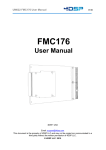 FMC176 User Manual - 4DSP LLC | Data Acquisition and Signal