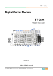 ST-2xxx Digital Output Module