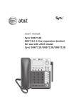 User`s manual SynJ SB67148 DECT 6.0 4-line - Vtp