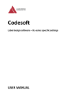 Manual Codesoft XLu English