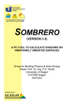 SOMBRERO USer Manual