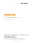 TEST TAKER PREPARATION MANUAL