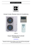Bonaire Inverter Reverse Cycle Classic Control and IR Remote