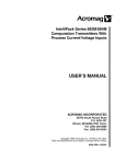 892M/894M User`s Manual