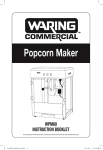 WPM60 Popcorn Maker Instruction Manual