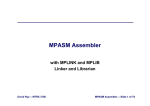 MPASM Assembler