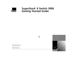 SuperStack II Switch 3900 Getting Started Guide