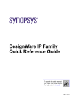 DesignWare Library Quick Reference Guide