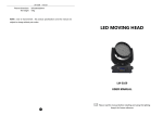 led moving head lm-3109