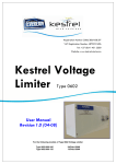 to e150 Limiter Manual - Kestrel Wind Turbines-Home