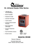 Dr. Infrared Heater Elite Series