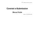 Corenet e-Submission User Manual
