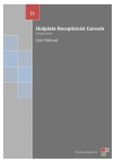 Dialplate Receptionist Console