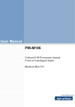 User Manual PIN-M106