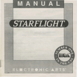 advpak-starflight-manual - Museum of Computer Adventure Game