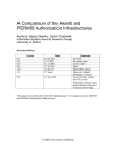 A Comparison of the Akenti and PERMIS Authorization Infrastructures