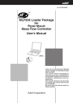 MLP200 Loader Package for Panel Mount Mass Flow Controller