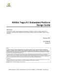 Tegra K1 Embedded Platform Design Guide