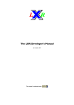 The LXR Developer`s Manual