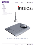 Intuos3 User`s Manual for Windows & Macintosh