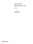 Oracle Financial Services Regulatory Reporting Administration Guide