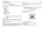 GPS Tour User Manual Introduction Getting Started