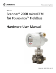 Scanner® 2000 microEFM ™ Fieldbus Hardware User Manual