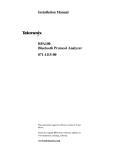 BPA100 Bluetooth Protocol Analyzer Installation Manual