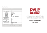 Pyle Backup Cameras & Sensors User Manual
