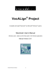 VocALign Project