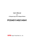 PCD45xx User`s Manual