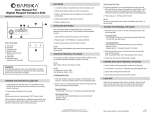 User Manual For Digital Keypad Compact Safe