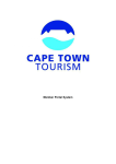 VMMS user manual - Cape Town Tourism