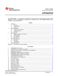 AFE5804EVM user Manual