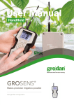 GroSens HandHeld User Manual
