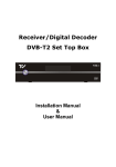 Receiver/Digital Decoder DVB