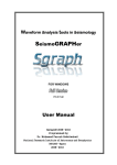 SeismoGRAPHer User Manual