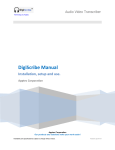 DigiScribe Manual