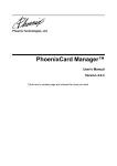 PhoenixCard Manager™ - A Total Solution Provider for PCMCIA