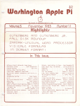 Washington Apple Pi Journal, November 1983