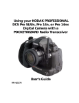 Using your KODAK PROFESSIONAL DCS Pro SLR/n, Pro 14n, or