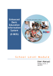 School Level Module User Manual