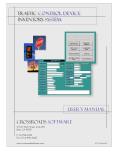 traffic control device inventory system user`s manual CROSSROADS