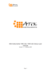 Atik Instruments 16IC (S) / 16IC (S) Colour user manual