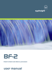 BF-2 fade to black and silence user manual