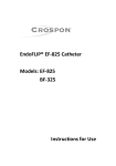 EndoFLIP® EF-825 Catheter Models: EF-825 BF
